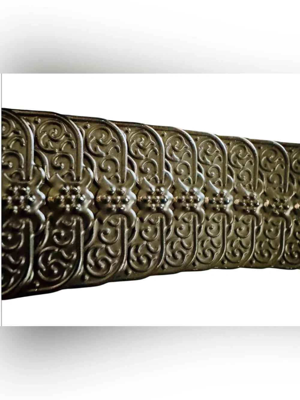 Vintage Stretch Statement Belt 27-39 in Metal Gold Rhinestones Bling